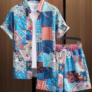 CONJUNTO CAMISA + SHORT PREMIUM (10 SETS/20 PRENDAS)   🌴 Pack "Verano Elegante" – Precio Ultra Mayorista