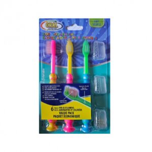 CAJA PREMIUM CEPILLOS DE DIENTES PARA NIÑOS - 50 PAQUETES (150 UNIDADES) SPM $1.99 USD por paquete (3 unidades) | Total por caja: $99.50 USD