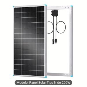 PANEL SOLAR RENOGY 200W - TIPO N ⚡ Alta eficiencia para aplicaciones fuera de la red