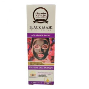 CAJA PREMIUM MASCARILLA NEGRA ACLARADORA FACIAL - 50 UNIDADES