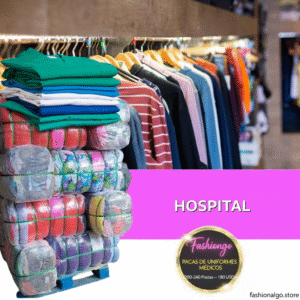PACA DE ROPA RECICLADA HOMBRE ROPA DE HOSPITAL (200-240 PIEZAS - 100 LB)