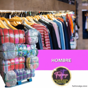 PACA DE ROPA RECICLADA HOMBRE PULLOVER (260-290 PIEZAS - 100 LB )