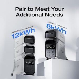 ECOFLOW DELTA PRO 3 + 2 BATERÍAS