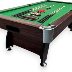 MESA DE BILLAR VINTAGE GREEN 8 PIES