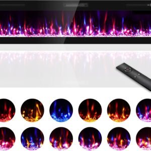 CHIMENEA ELÉCTRICA ZIONHEAT 72"