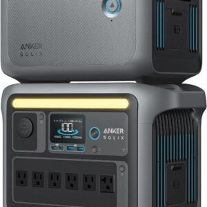 ESTACIÓN DE ENERGÍA ANKER SOLIX C1000 + BATERÍA BP1000
