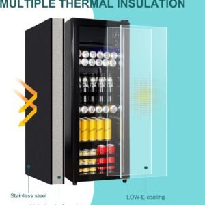 REFRIGERADOR DE BEBIDAS 4.8 PIES CÚBICOS