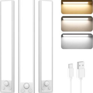 PACK 3 LUCES LED BAJO GABINETE 3200 mAh